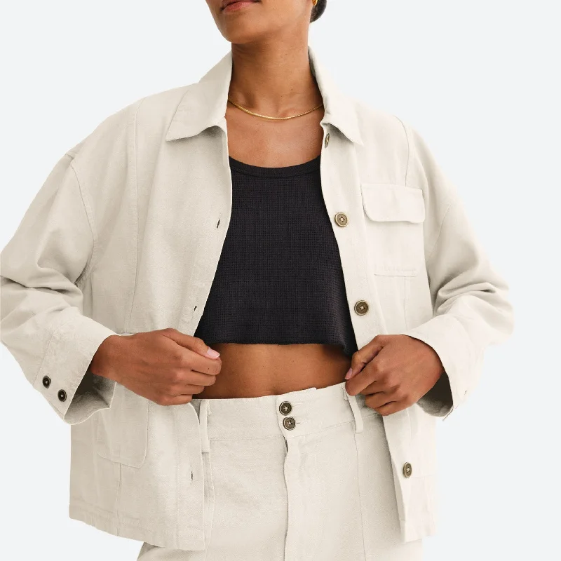 Organic Cotton Canvas Chore Jacket