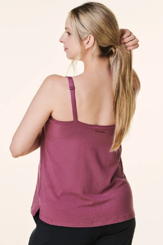 plum-bravado-drop-front-maternity-nursing-tank