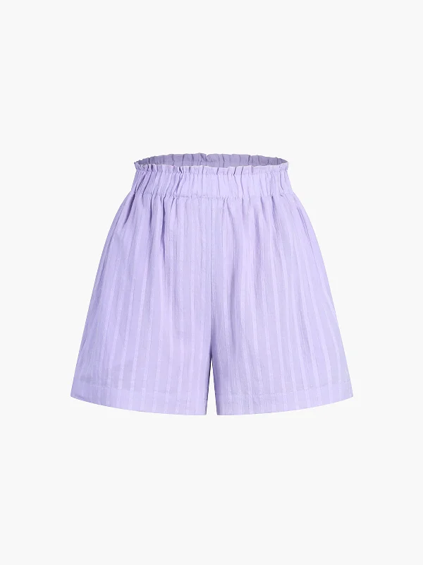 pure-cotton-pinstripe-long-sleeve-shorts-set