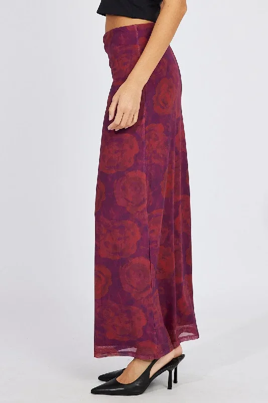 red-floral-maxi-skirt-high-rise-mesh-sl2915mx-84pk-1