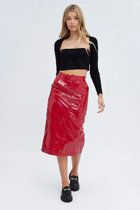 red-midi-skirt-high-rise-pencil-pu-patent-faux-leather-sm0155ax-46cb-1