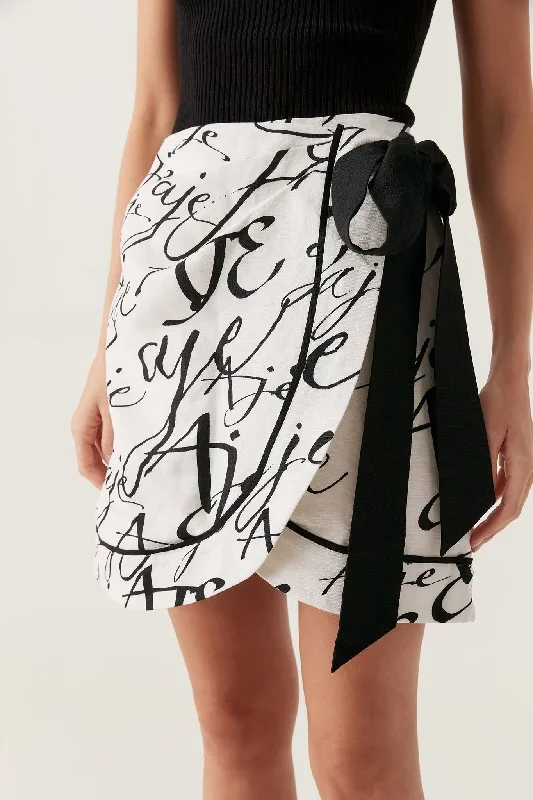 sentiment-sarong-mini-skirt-ivory-calligraphy