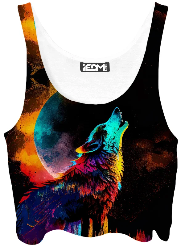 Spirit Wolf Crop Top