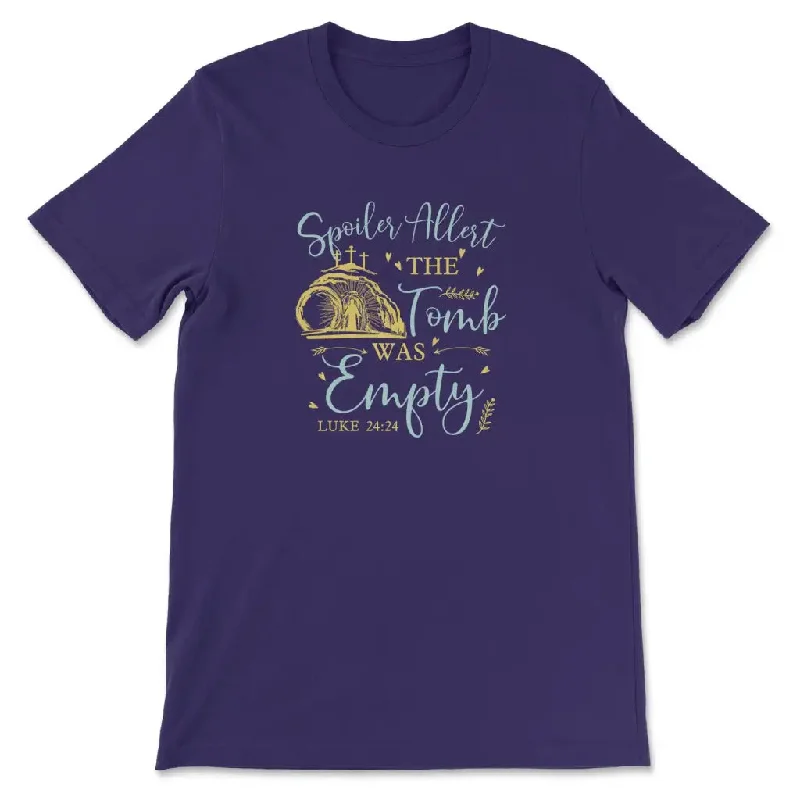 spoiler-alert-the-tomb-was-empty-womens-christian-t-shirt