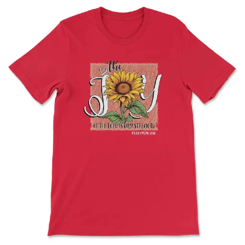 the-joy-of-the-lord-is-my-strength-sunflower-t-shirt