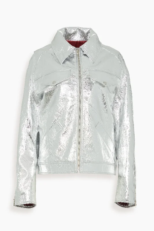 The Sterling Jacket in Aluminum