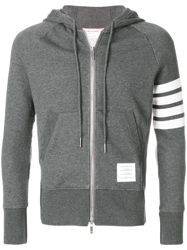 Classic Loopback 4-Bar Full Zip Hoodie