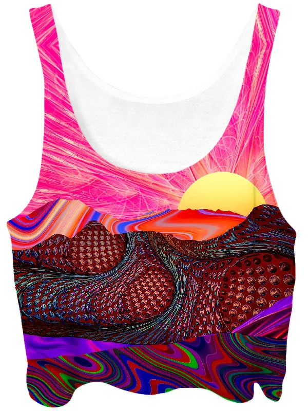 Trippy Trek Crop Top