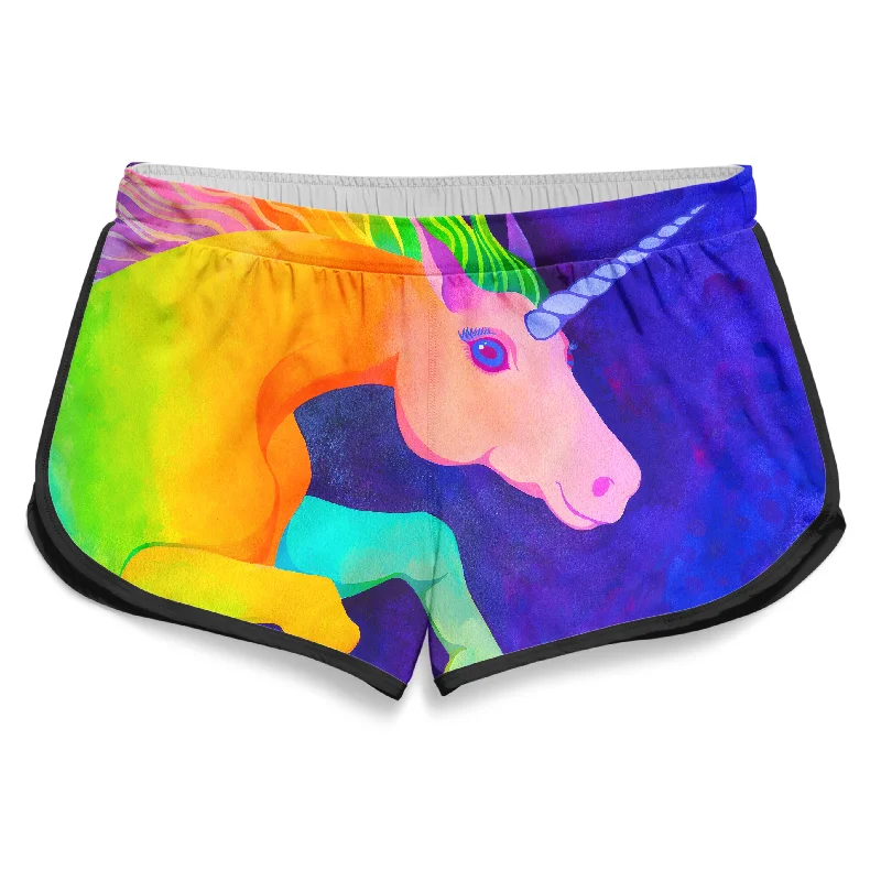 Unicorn Women's Retro Shorts