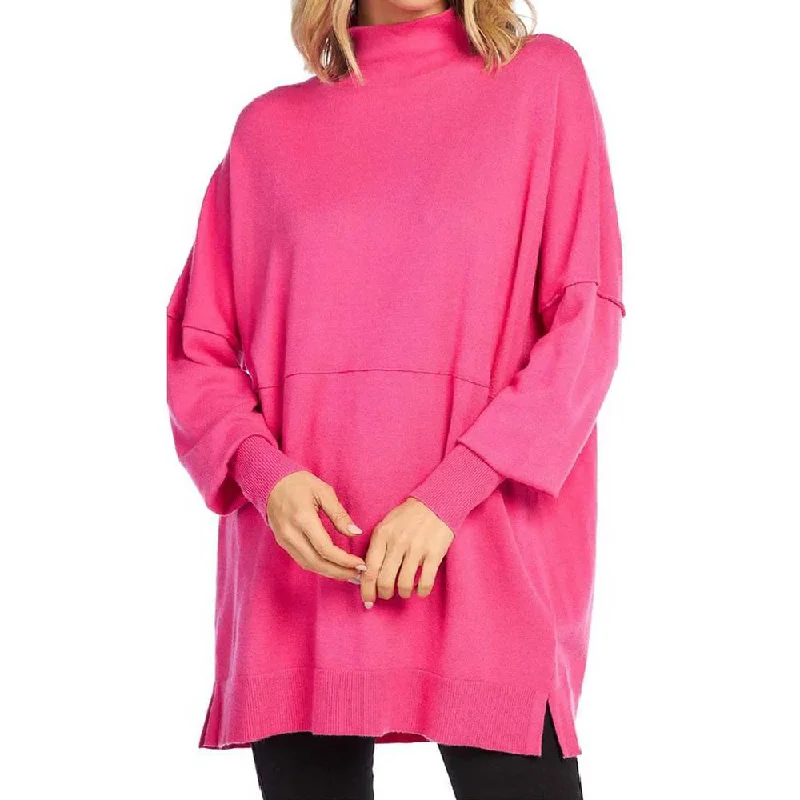 Mud Pie Rivers Mockneck Sweater - Pink